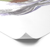 緑茶パフェプリント ポスター (角)