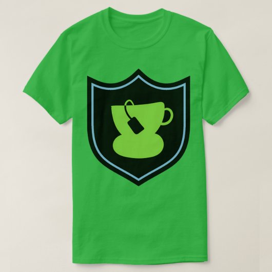 緑茶マグシギル Tシャツ (デザイン正面)