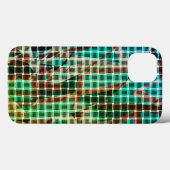 緑茶色のスタイルのかごは、乾いたわらに似ている Case-Mate iPhoneケース (裏面 (横))