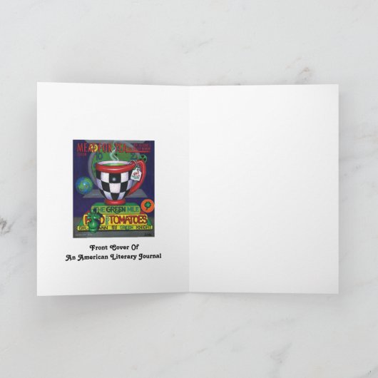 緑茶 カード (内部)