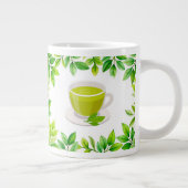 緑茶 ジャンボコーヒーマグカップ (右)