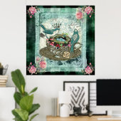 緑茶 ポスター (ホームオフィス)