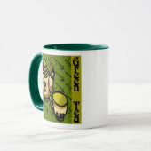 緑茶 マグカップ (正面左)