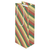 緑茶 ワインギフトバッグ (正面アングル)