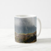 緑草 コーヒーマグカップ (正面右)