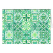 緑華美と白のタイル (正面横)