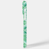 緑華美と白のタイル Case-Mate iPhoneケース (裏面 / 左)