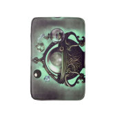 緑華美のクリスタルボールと球体のコードロン バスマット (正面縦)