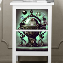 緑華美のクリスタルボールと球体のコードロン