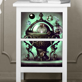 緑華美のクリスタルボールと球体のコードロン 薄葉紙