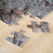 緑葉つる植物樹上に成長する自然 ジグソーパズル (側面)