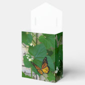 緑葉と蝶の好意ボックス フェイバーボックス (オープン)