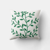 緑葉の木環境にやさしいことをしよう クッション (裏面)