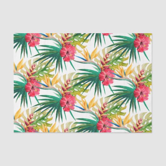 緑葉の花 薄葉紙 (正面)