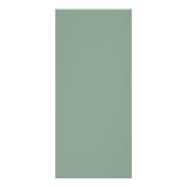 緑葉の赤面結婚メニュー ラックカード (裏面)