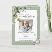 緑葉の&写真追悼式