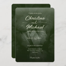 緑葉エレガント春の結婚式