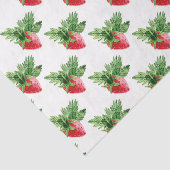 緑葉付きイチゴ 薄葉紙 (詳細)
