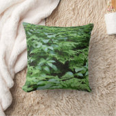 緑葉枕 クッション (ブランケット)