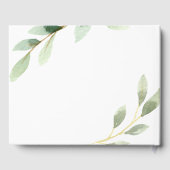 緑葉植物学結婚院 ゲストブック (裏面)