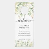 緑葉植物学結婚院 ドアノブサイン (裏面)