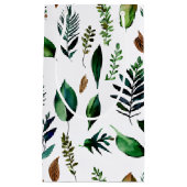 緑葉植物性自然 スモールペーパーバッグ (正面)