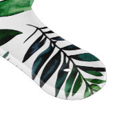 緑葉植物性自然 パーソナライズされた カッティングボード (角)