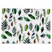 緑葉植物性自然 ラージペーパーバッグ (裏面)