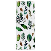 緑葉植物性自然 ワインギフトバッグ (裏面)