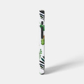 緑葉植物性自然 iPhoneケース (左側面)