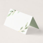 緑葉植物表座席表 (裏面)