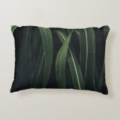 緑葉植物 アクセントクッション (裏面)