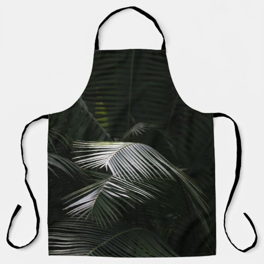 緑葉植物 エプロン (正面)