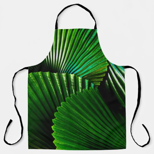緑葉植物 エプロン (正面)
