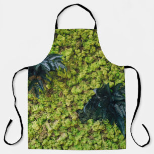 緑葉植物 エプロン