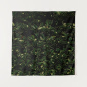 緑葉植物 タペストリー (正面(横))