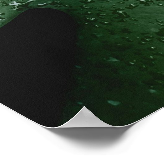 緑葉植物 ポスター (角)