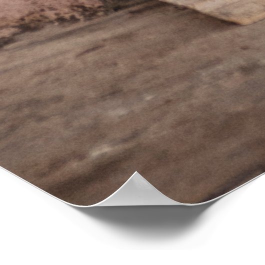 緑葉植物 ポスター (角)