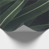 緑葉植物 ラッピングペーパー (角)