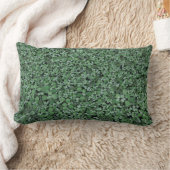 緑葉植物 ランバークッション (ブランケット)