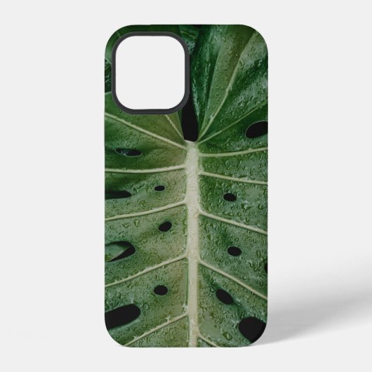 緑葉植物 iPhoneケース (裏面)