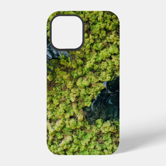 緑葉植物 iPhoneケース (裏面)