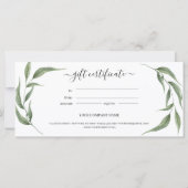 緑葉産業券 (裏面)