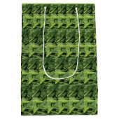 緑葉野菜 ミディアムペーパーバッグ (裏面)