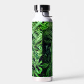 緑葉 ウォーターボトル (左面)