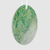 緑葉 オーナメント (正面)