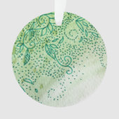 緑葉 オーナメント (正面)