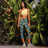 緑葉 カプリレギンス