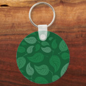 緑葉 キーホルダー (正面)