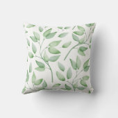 緑葉 クッション (裏面)